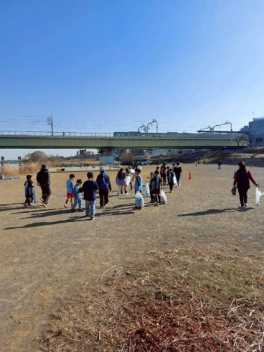 多摩川河川敷②